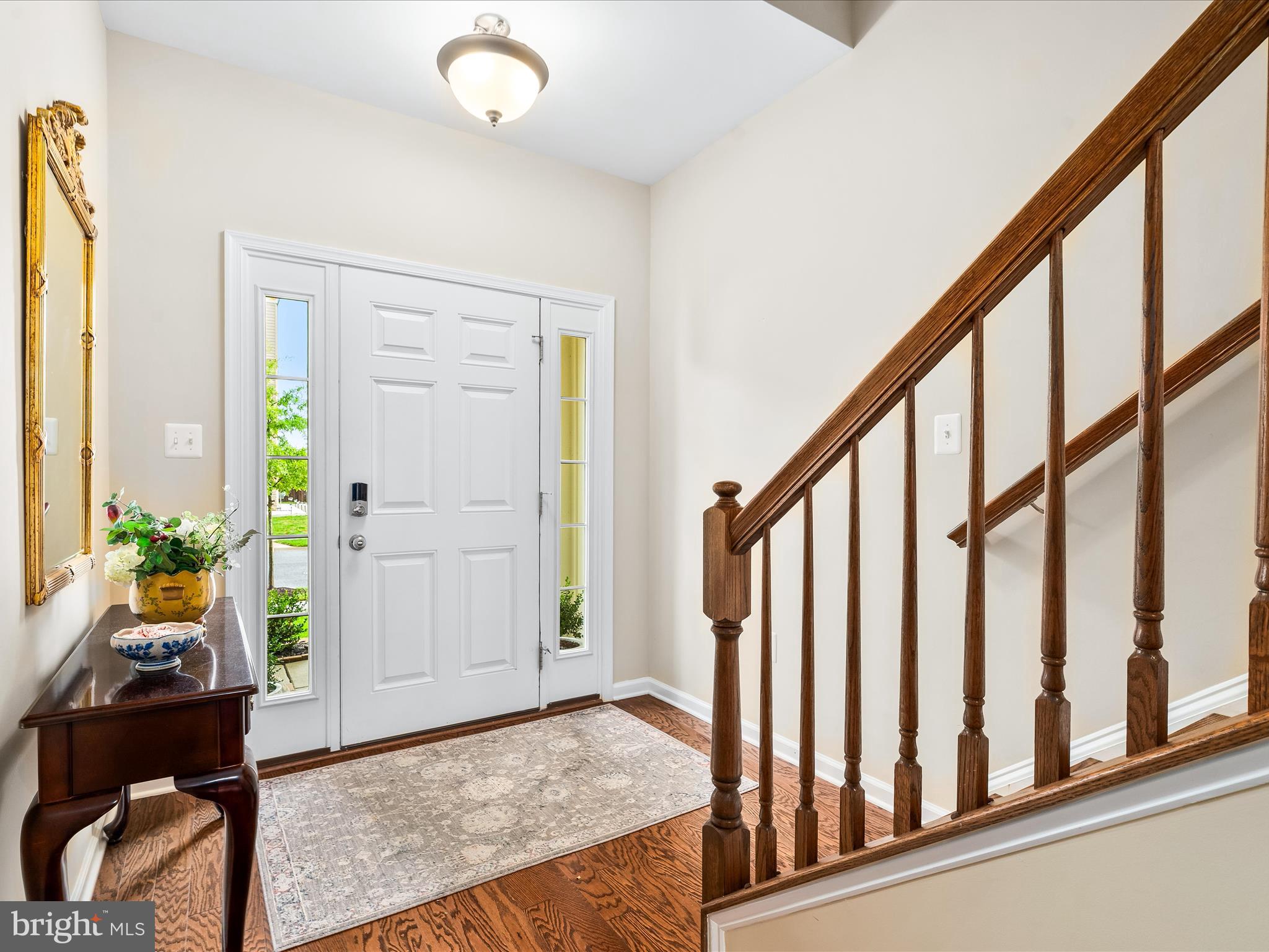 8479 Randell Ridge Road Frederick, MD 21704 - Photo 3 of 48 a view of an entryway with wooden floor