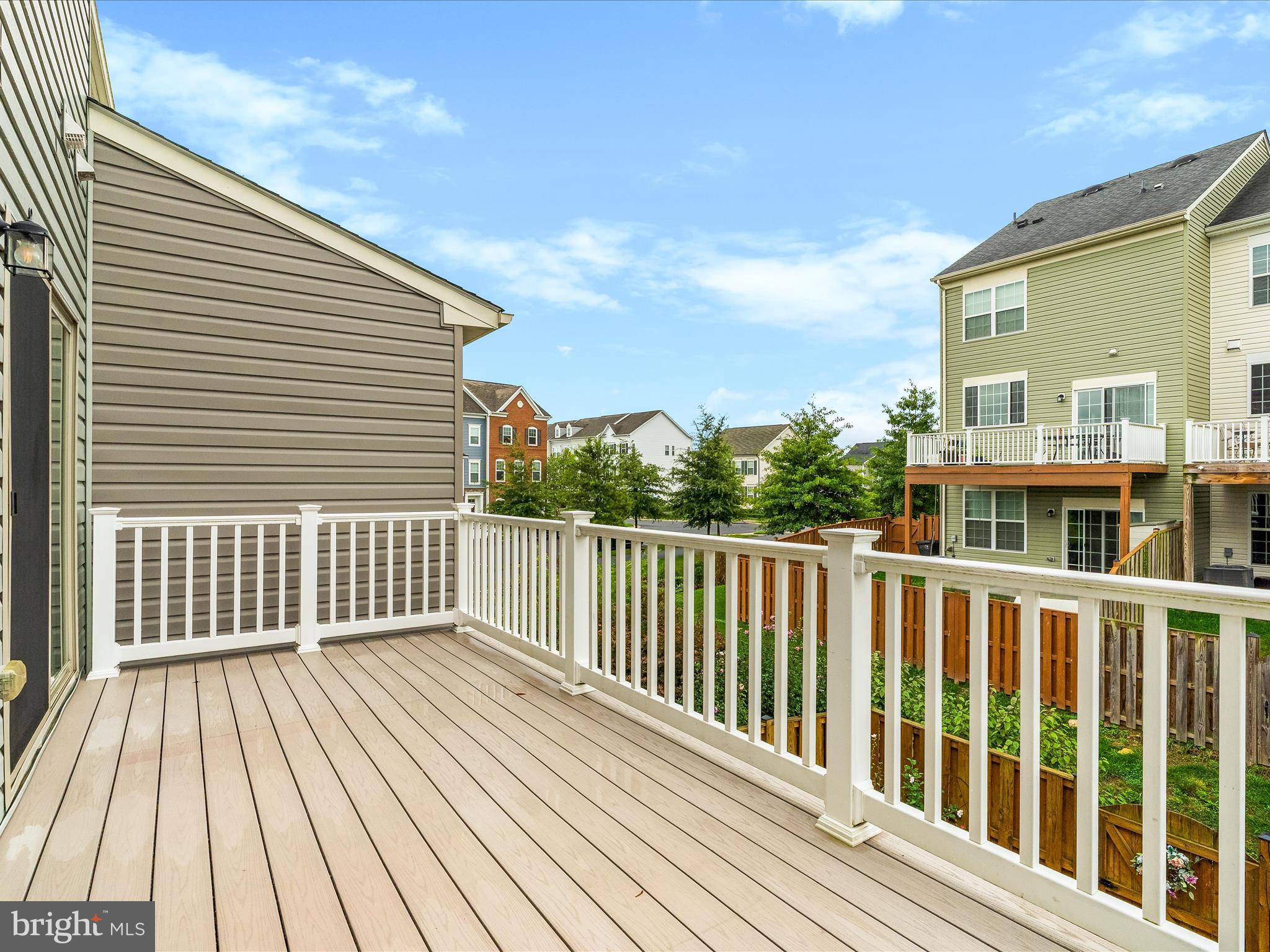 8479 Randell Ridge Road Frederick, MD 21704 - Photo 33 of 48 a view of balcony with wooden floor