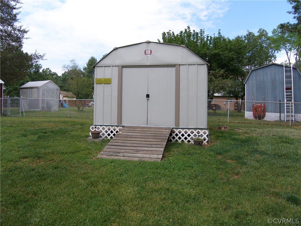 800 Whiffletree Road North Chesterfield, VA 23236 - Photo 12 of 47 Detached Storage Shed in Backyard