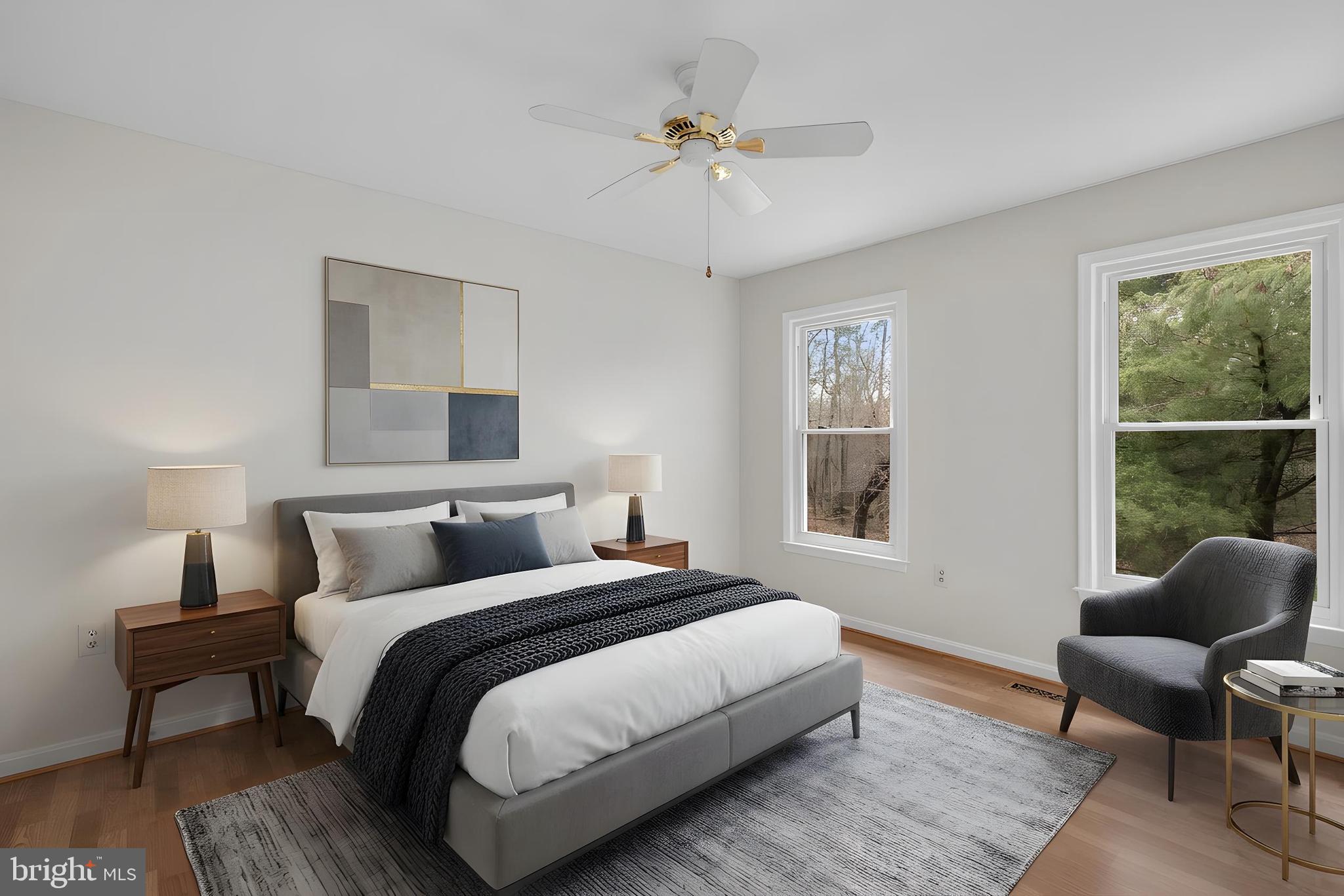 14724 Harvest Lane Silver Spring, MD 20905 - Photo 35 of 53 a bedroom with bed and a window