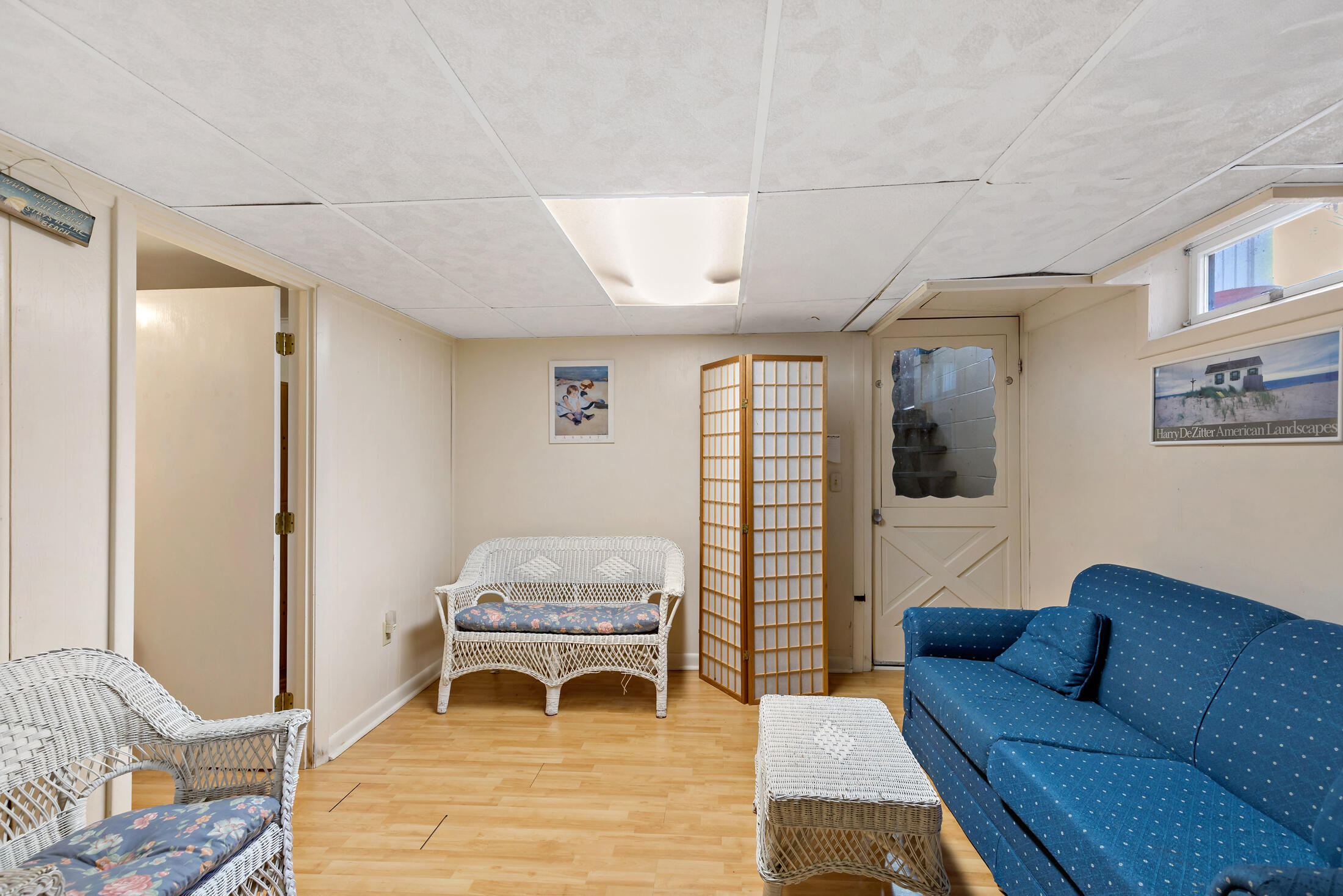 25 Forrest Avenue Eastham, MA 02642 - Photo 34 of 46 a living room with furniture and a flat screen tv