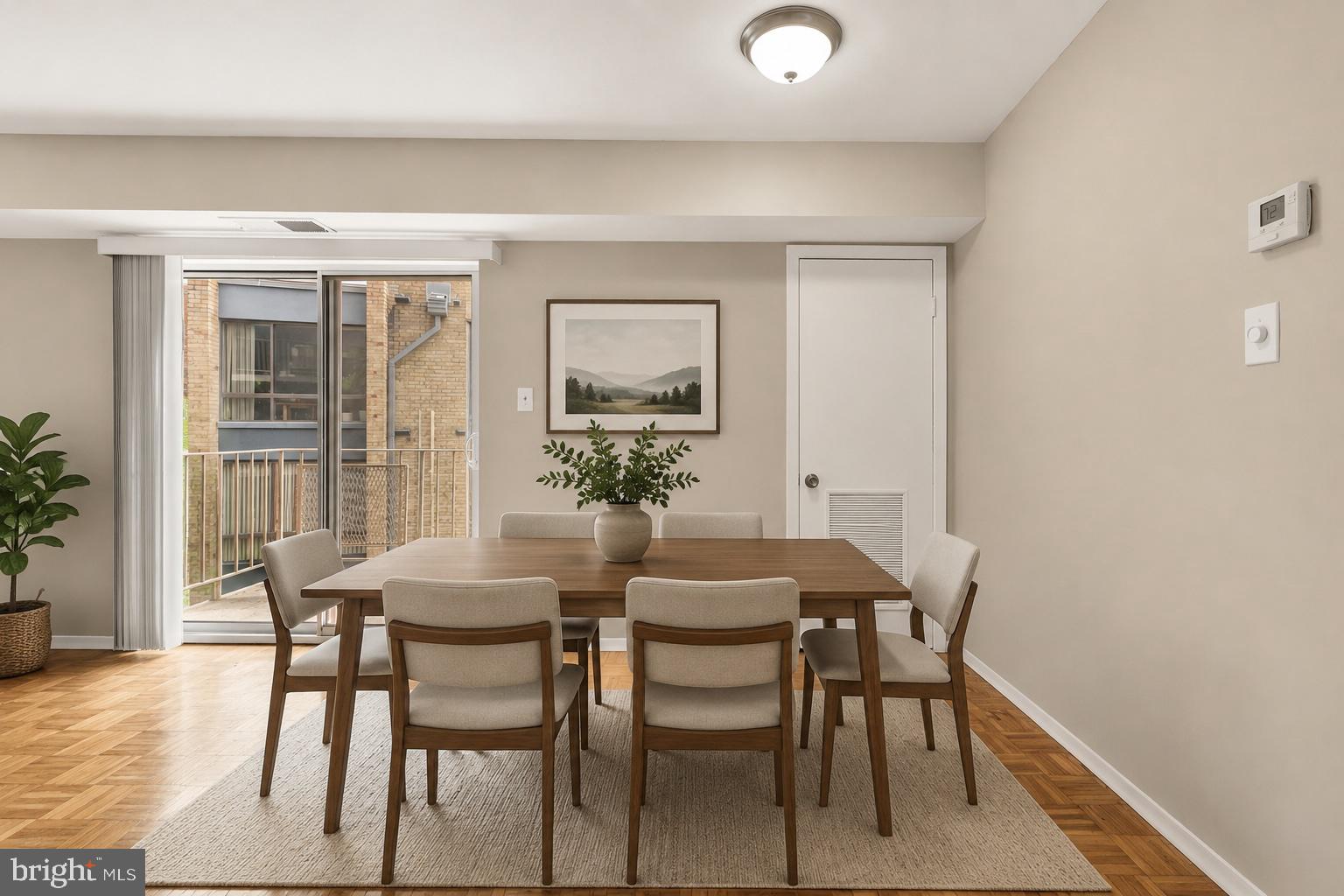 7056 Eastern Avenue Northwest, Unit 107 Washington, DC 20012 - Photo 13 of 36 Dining area - Virtually staged