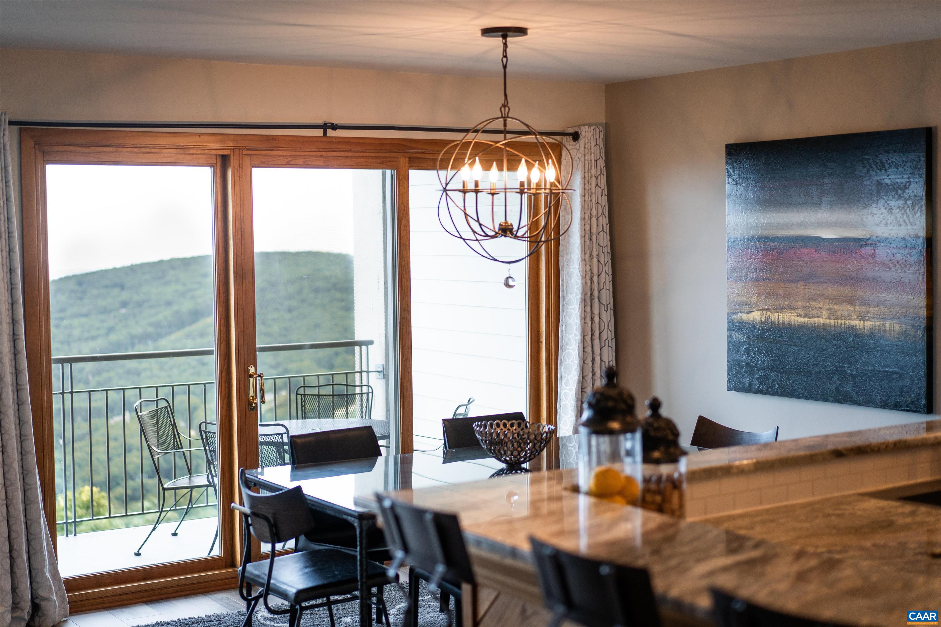 1581 Vistas Roseland, VA 22967 - Photo 22 of 53 a view of a dining room with furniture window and outside view