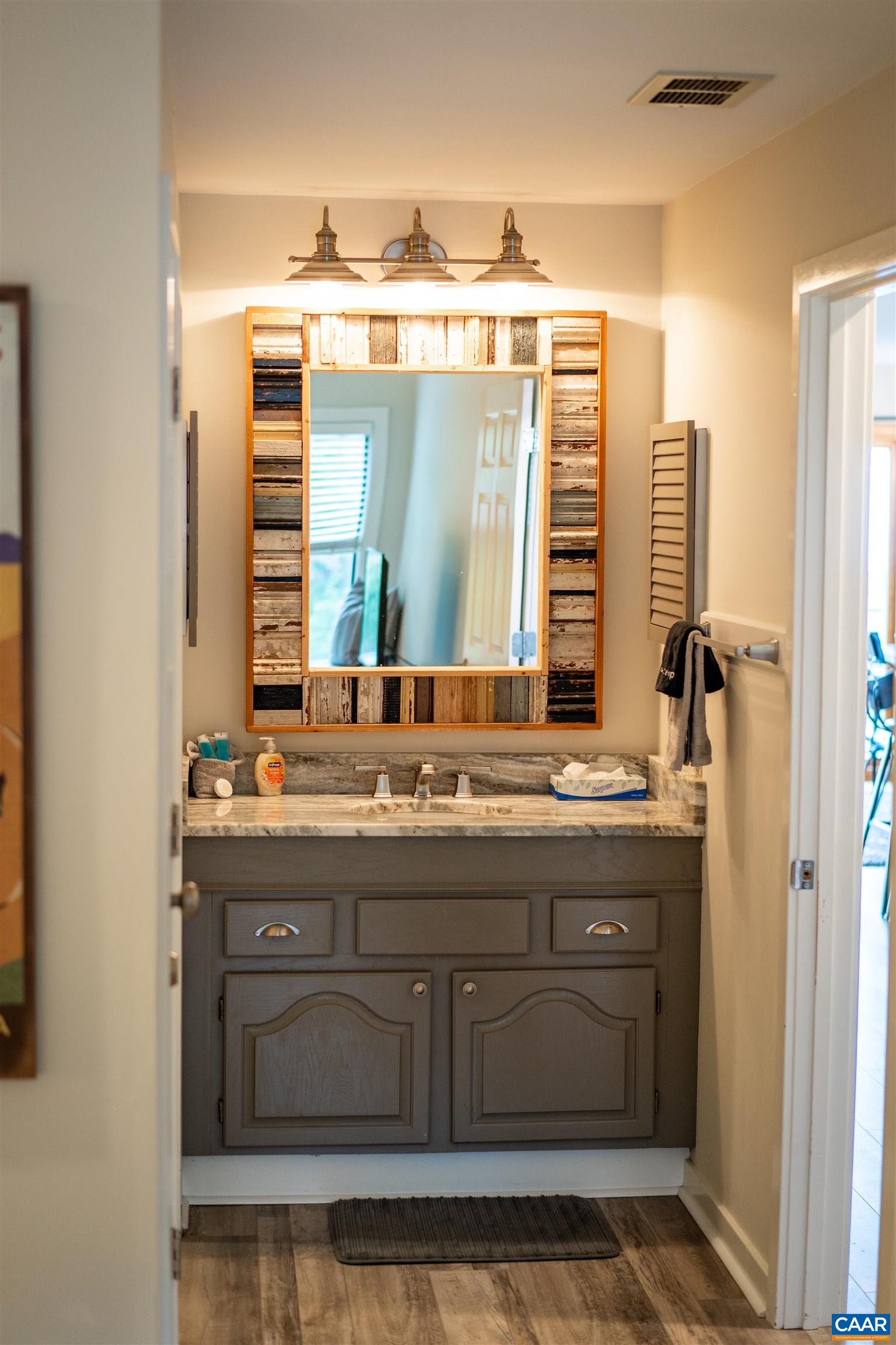 1581 Vistas Roseland, VA 22967 - Photo 43 of 53 a bathroom with a sink vanity and mirror