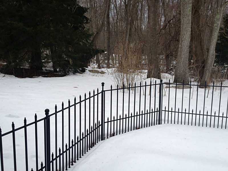 293 Hope Furnace Road Scituate, RI 02831 - Photo 13 of 14 Land/Lot. The fence is around the deck, (under that snow!), the lot is over 1/2 acre.