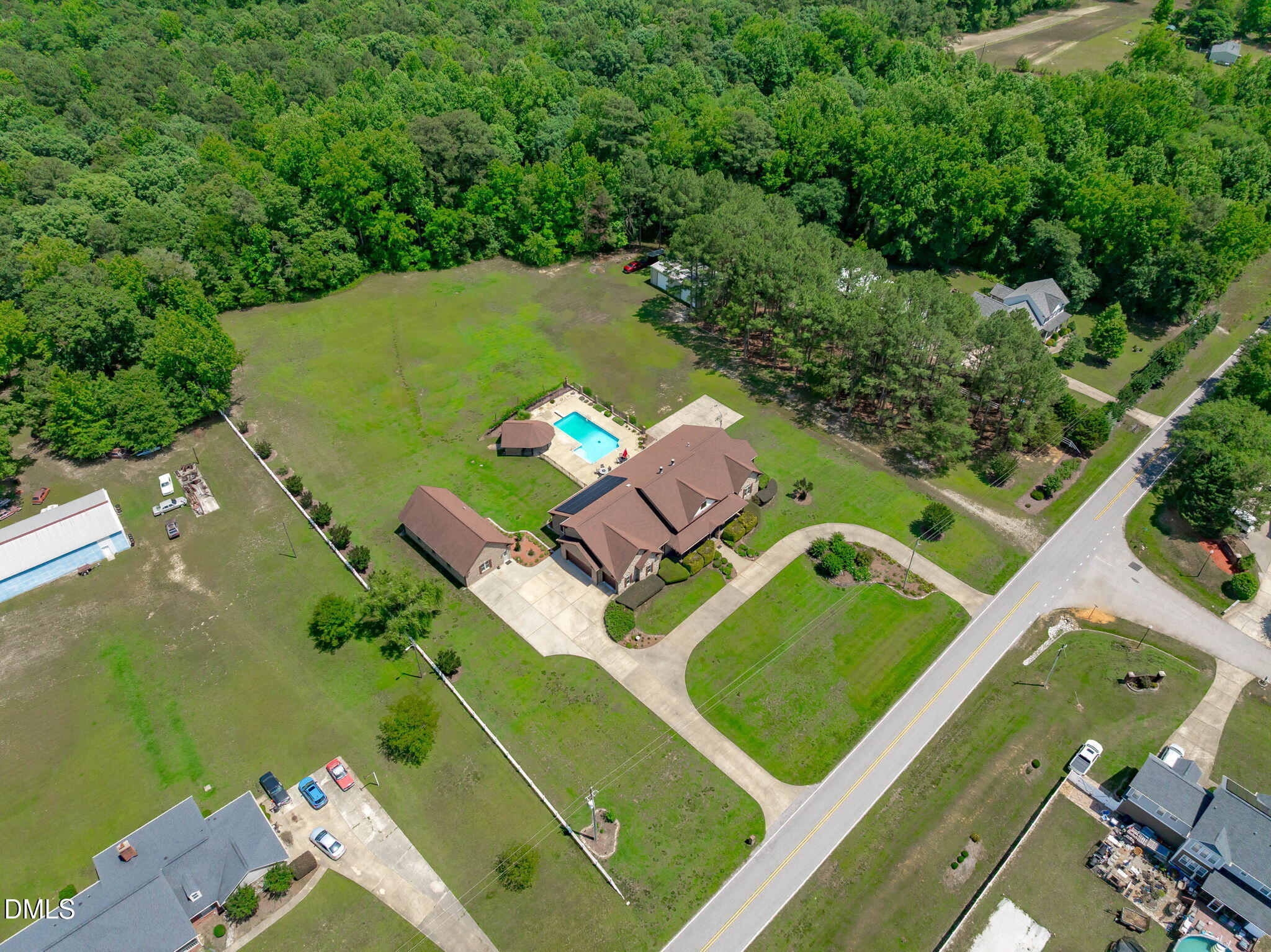 10917 Jordan Road Raleigh, NC 27603 - Photo 55 of 58 Aerial-1