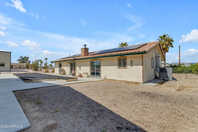 a view of an ocean and mountain