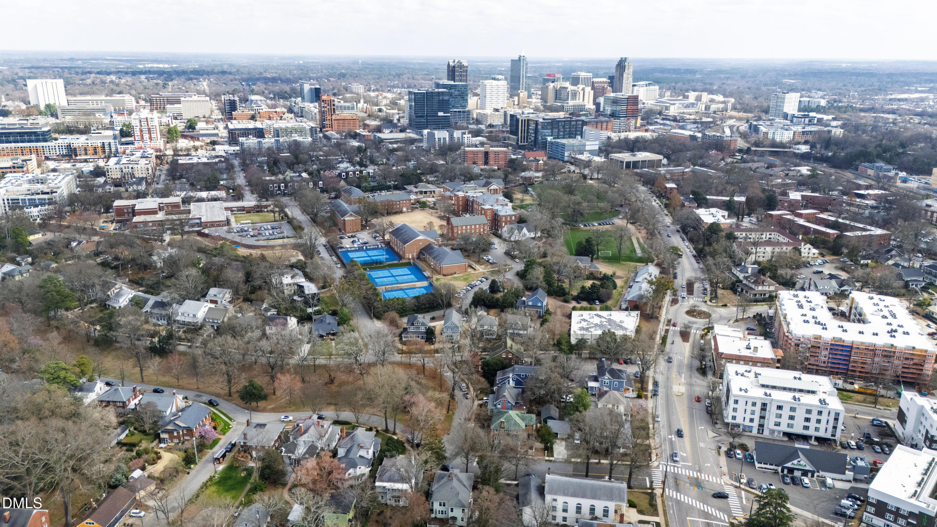 1313 College Place Raleigh, NC 27605 - Photo 68 of 71 a view of a city