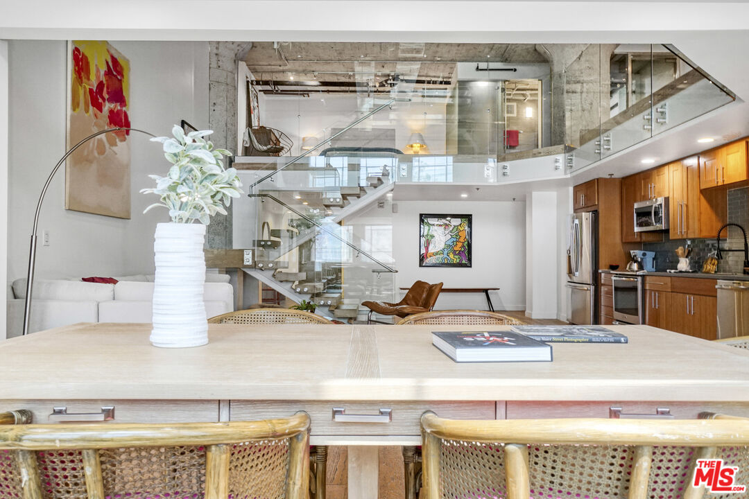 1855 Industrial Street, Unit 112 Los Angeles, CA 90021 - Photo 29 of 51 a view of kitchen with living room