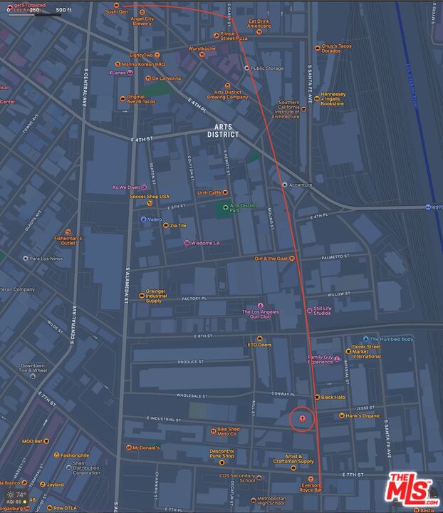 1855 Industrial Street, Unit 112 Los Angeles, CA 90021 - Photo 50 of 51 a bathroom with a shower