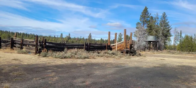 a view of a terrace with a bench