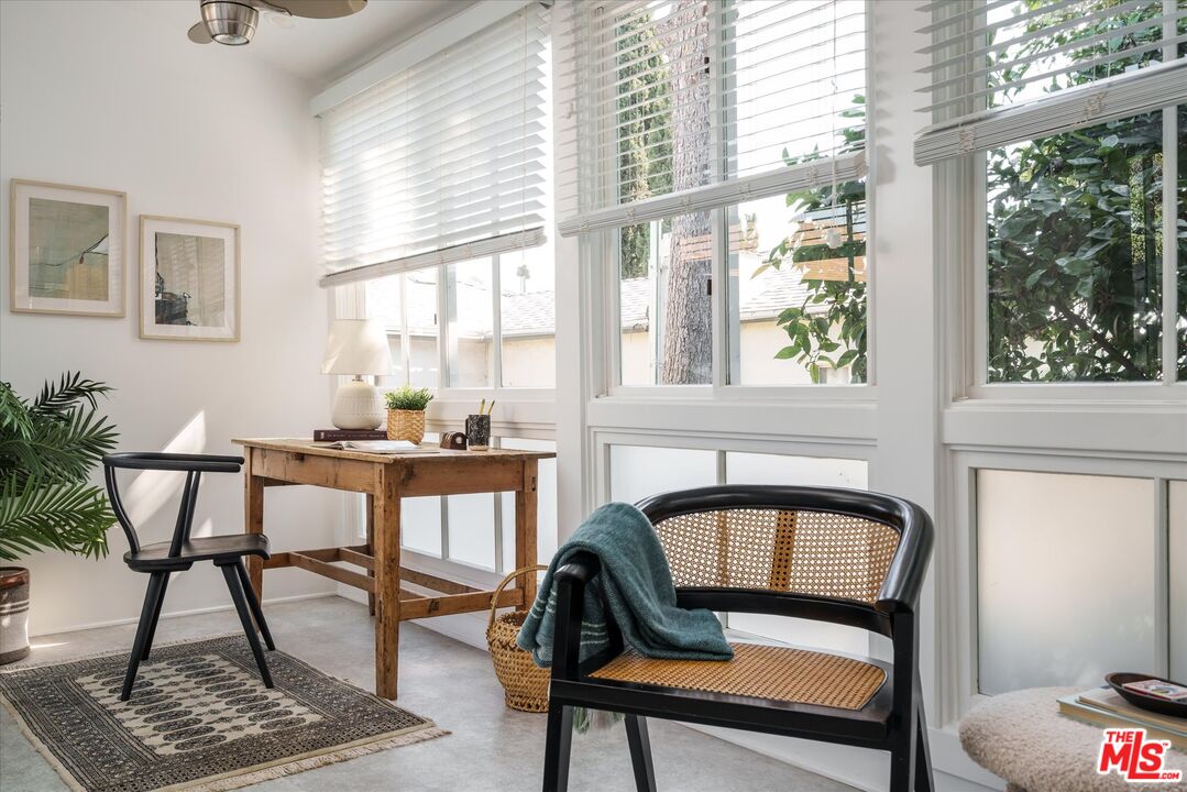 6036 Eucalyptus Lane Los Angeles, CA 90042 - Photo 23 of 34 a view of a workspace room with furniture and window
