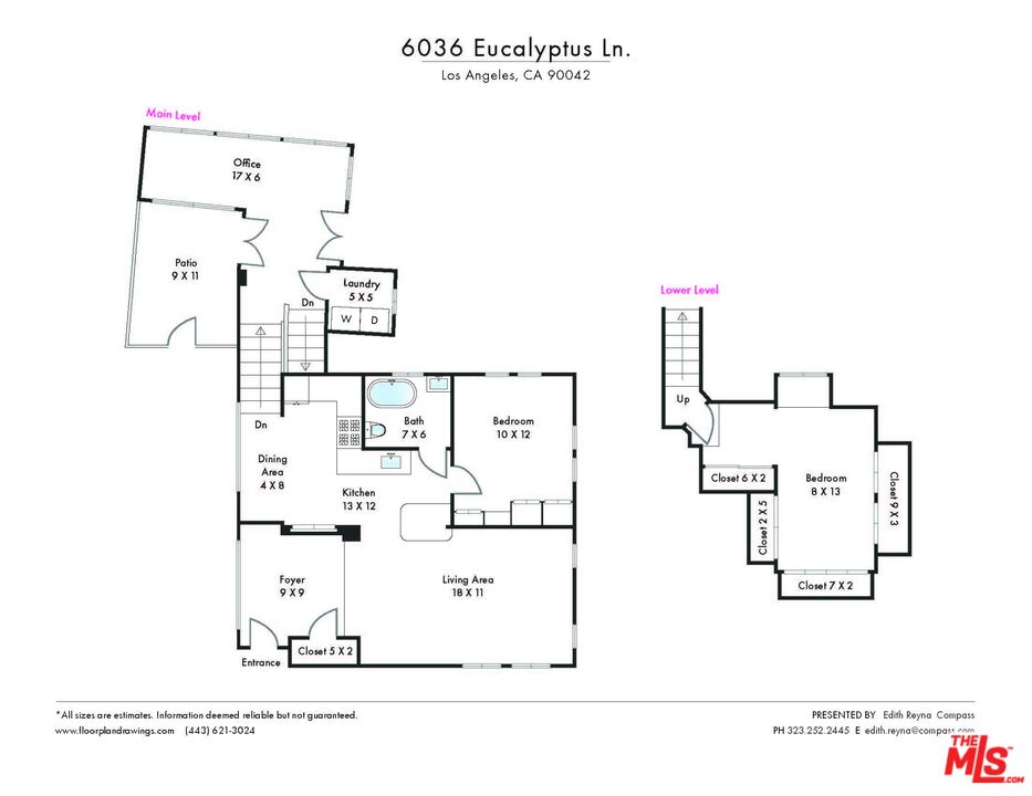 6036 Eucalyptus Lane Los Angeles, CA 90042 - Photo 34 of 34 a black and white photo of a living room