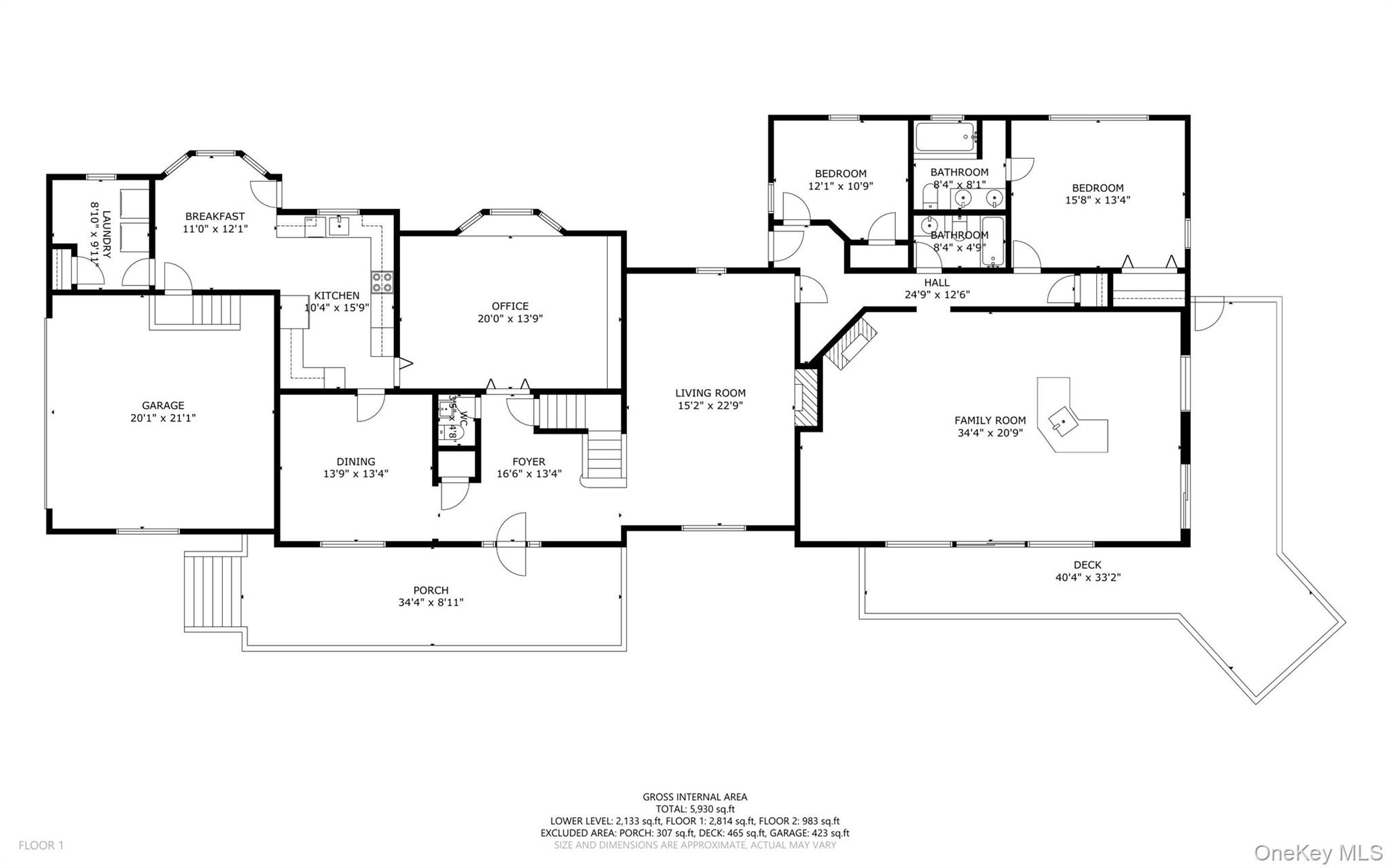 58 Millbrook Road Bedford, NY 10506 - Photo 38 of 41 a picture of a floor plan