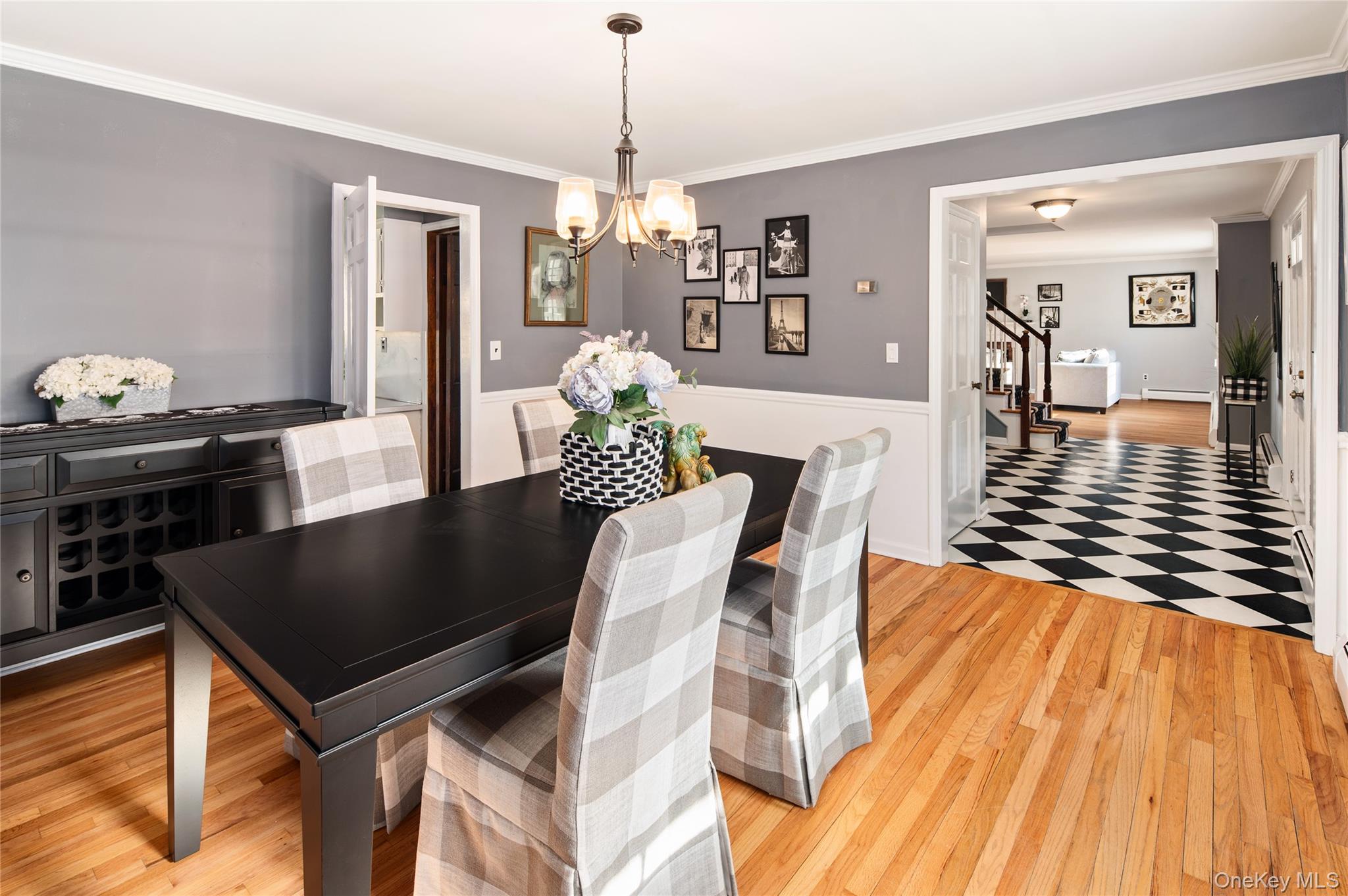 58 Millbrook Road Bedford, NY 10506 - Photo 10 of 41 a living room with dining table furniture and wooden floor