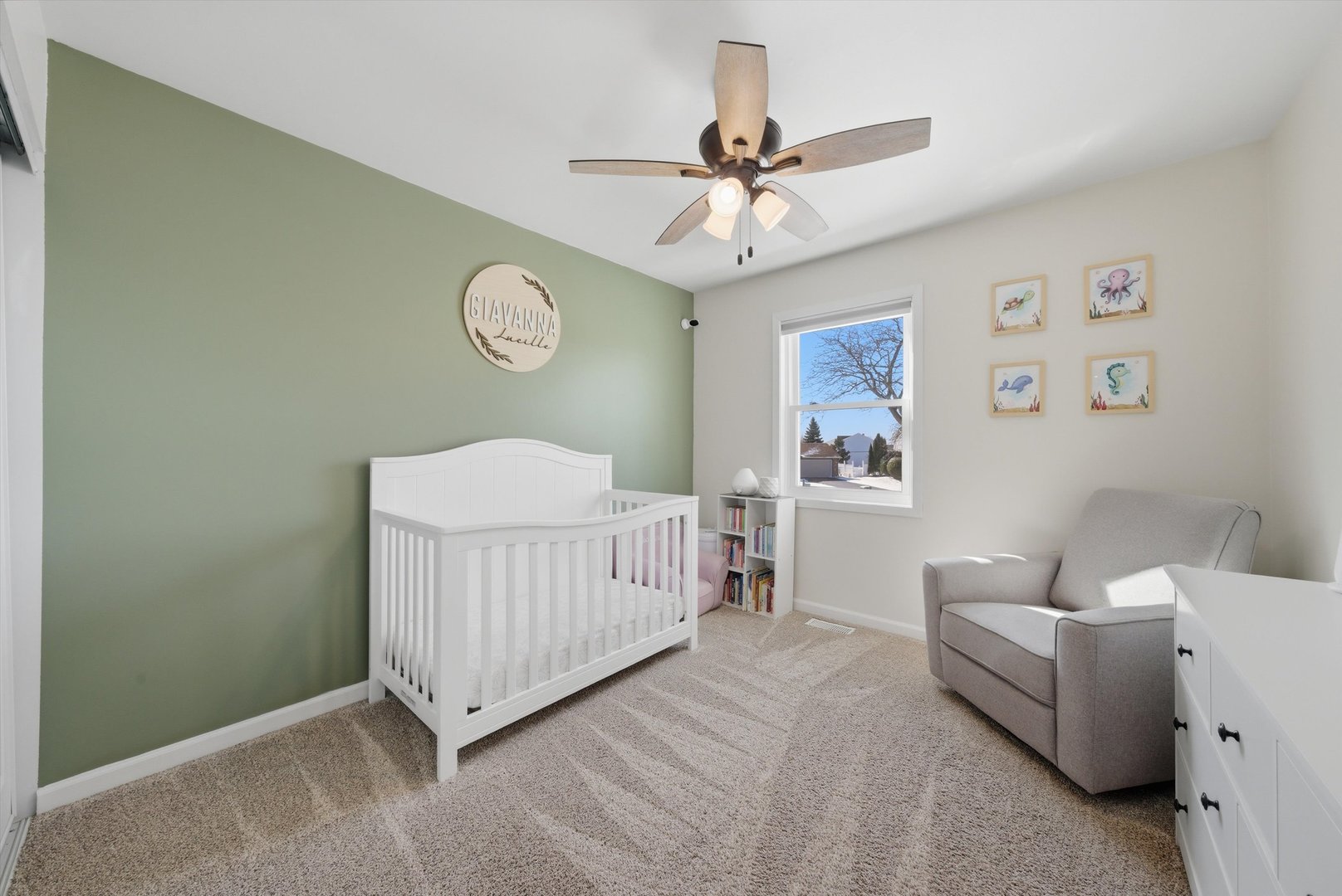 396 Nantucket Court Bartlett, IL 60103 - Photo 18 of 36 a bedroom with a bed and a chandelier