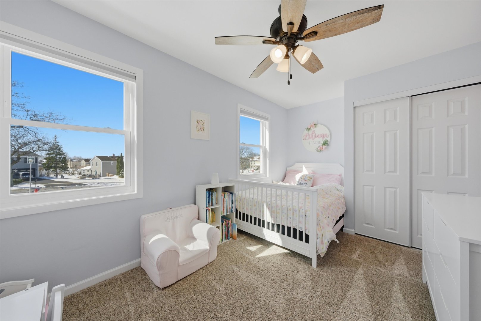 396 Nantucket Court Bartlett, IL 60103 - Photo 19 of 36 a bed room with a bed and a window