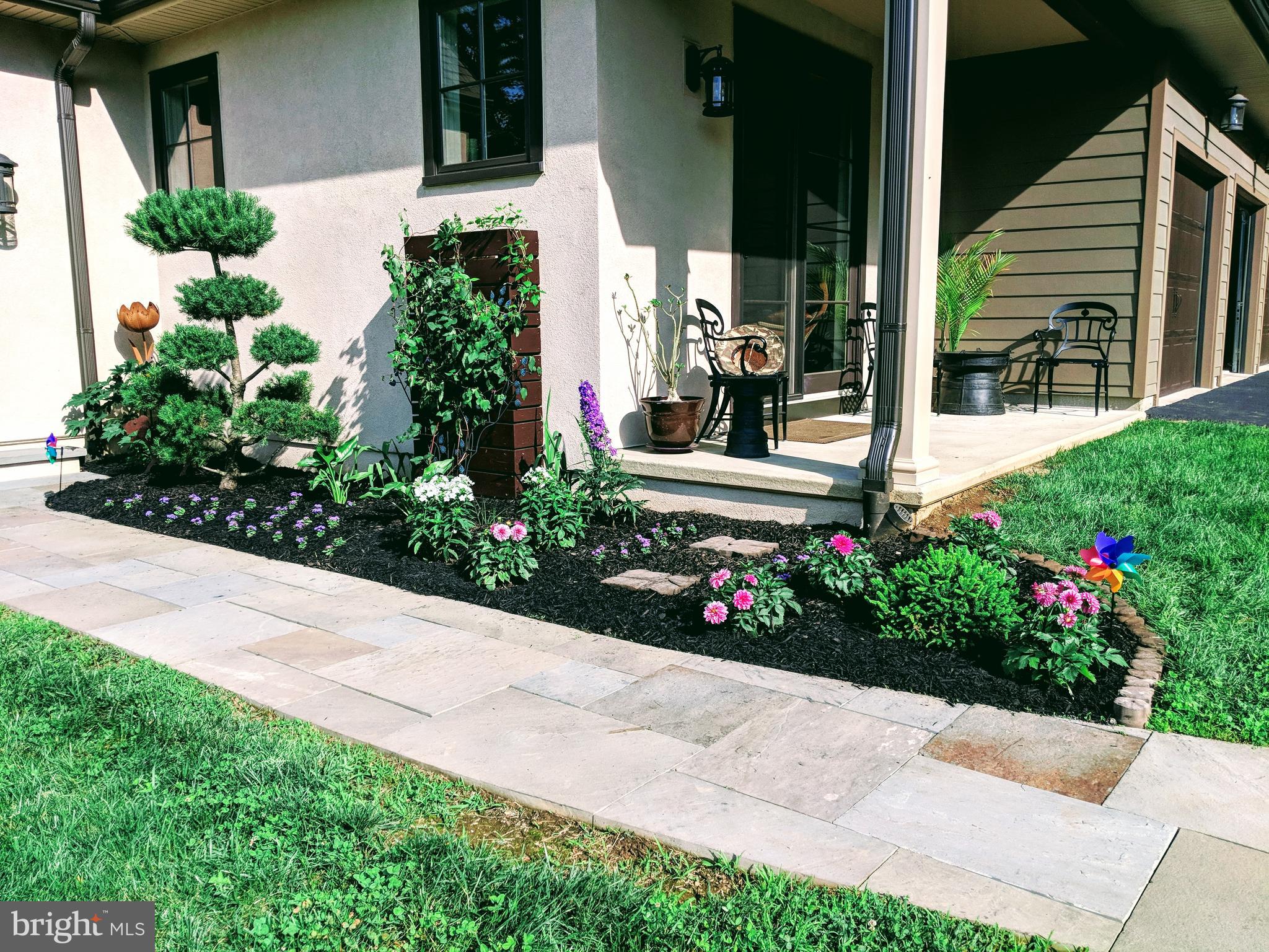 1021 Messner Road Chester Springs, PA 19425 - Photo 14 of 60 Professionally landscaped off Covered side porch