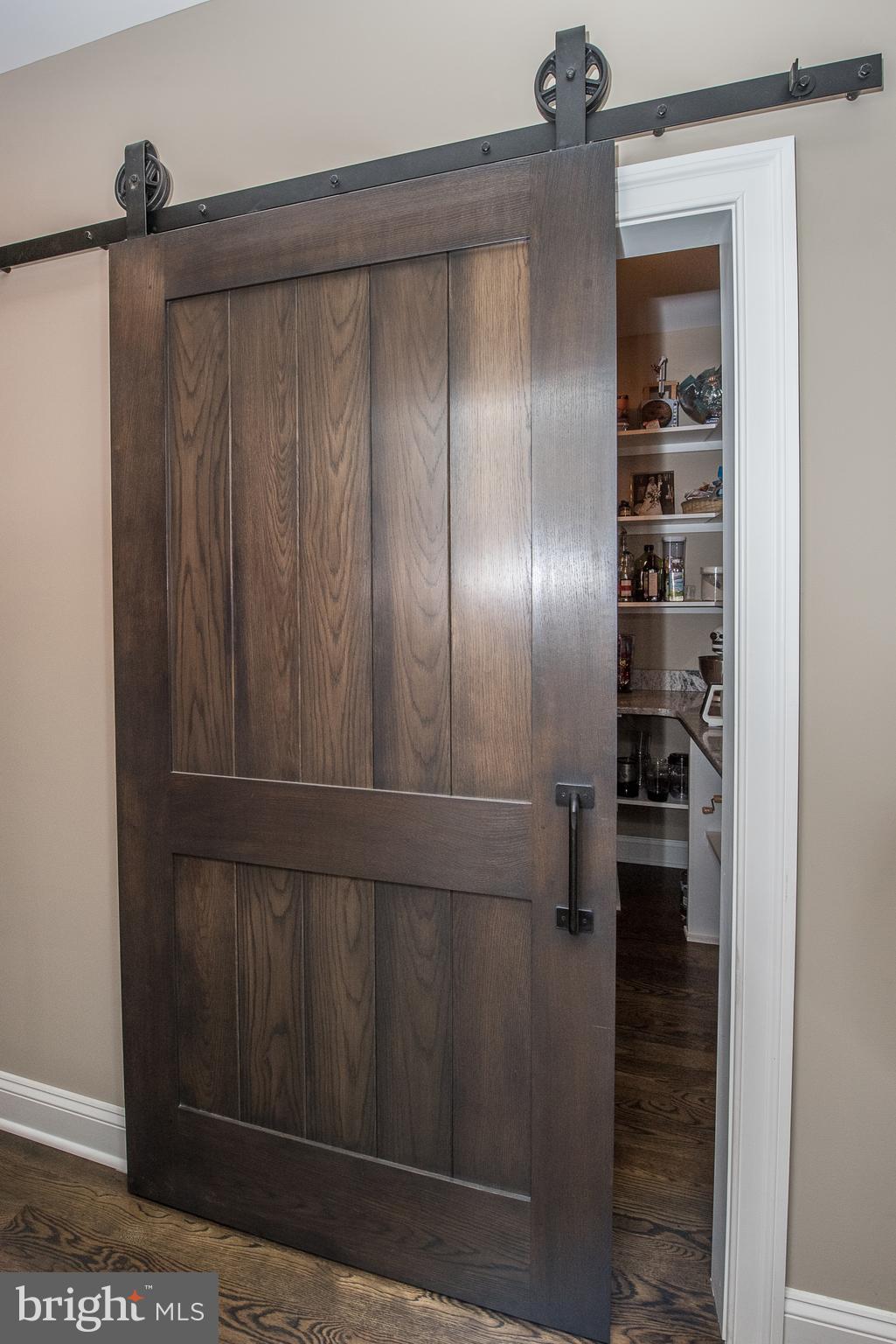 1021 Messner Road Chester Springs, PA 19425 - Photo 32 of 60 Custom sliding Barn door to Pantry