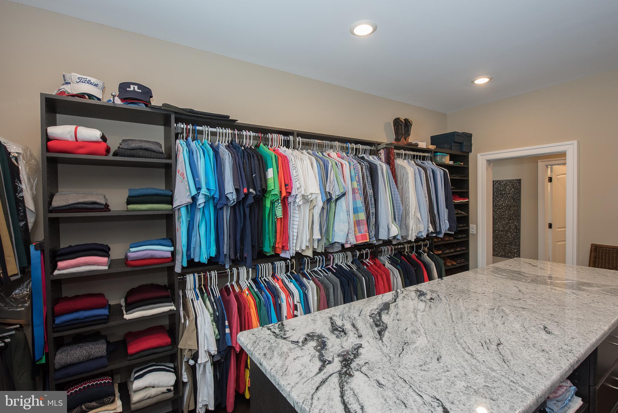 1021 Messner Road Chester Springs, PA 19425 - Photo 37 of 60 Master Closet, Granite Island w/ custom design
