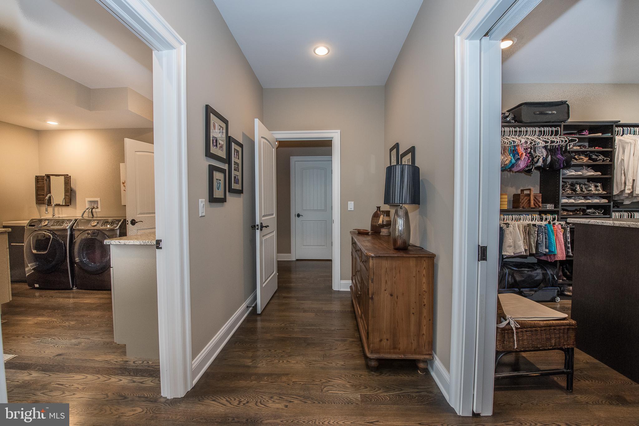 1021 Messner Road Chester Springs, PA 19425 - Photo 42 of 60 Hall to Laundry and Master Closet with pocket door