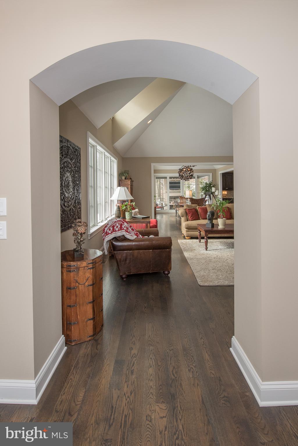 1021 Messner Road Chester Springs, PA 19425 - Photo 43 of 60 Open view through barrel ceiling to Family room