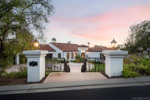 $4,795,000 | 6171 Avenida Del Duque, Rancho Santa Fe, CA 92091