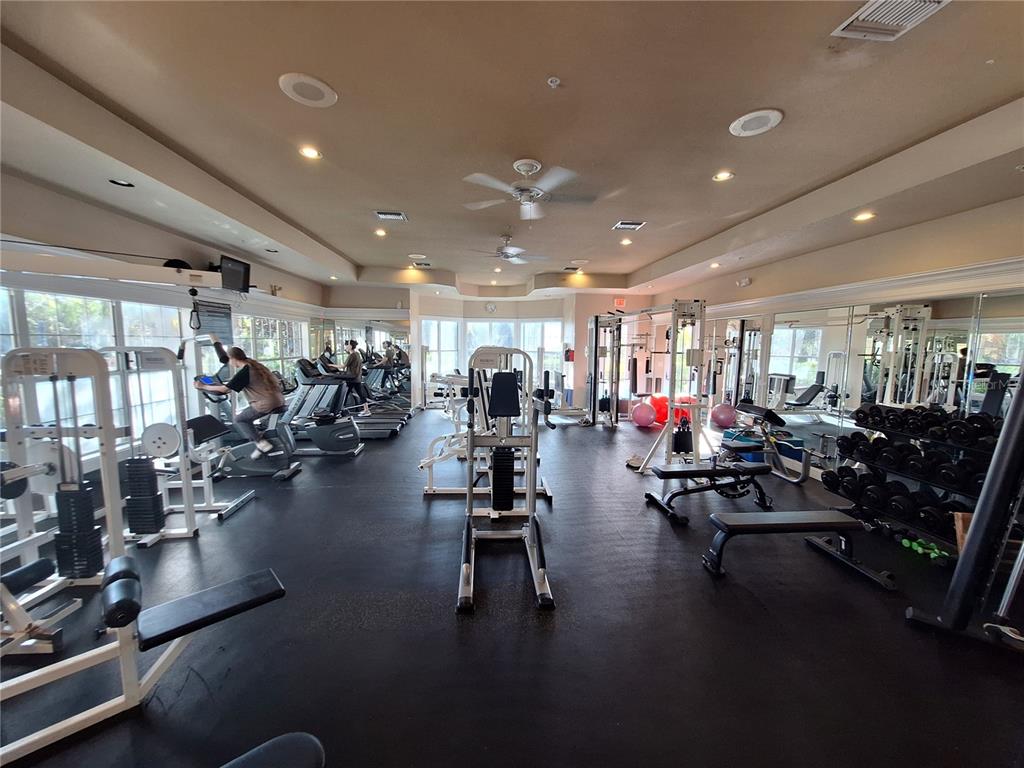 5140 Northridge Road, Unit 102 Sarasota, FL 34238 - Photo 28 of 32 a view of a room with gym equipment