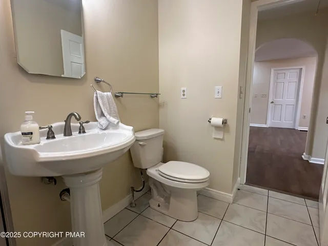 a close view of water heater room