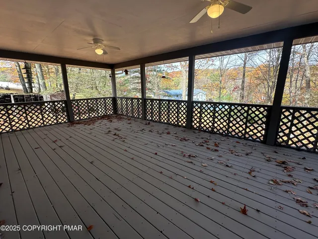a view of outdoor space with lots of trees