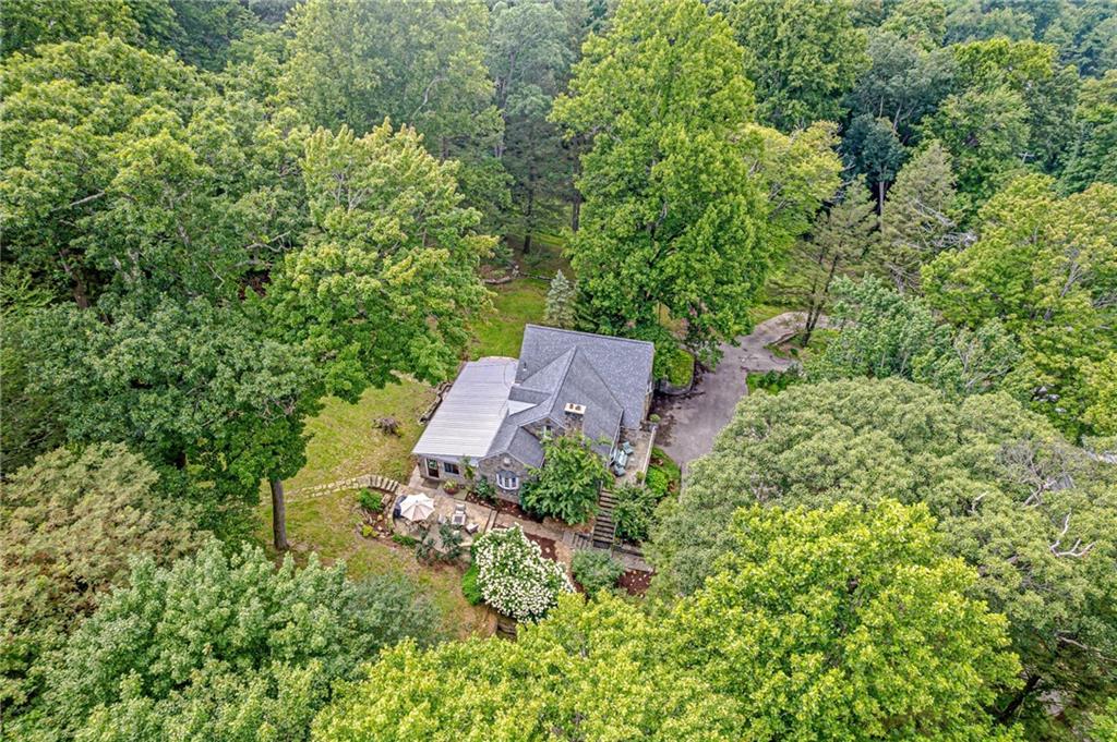 1100 State Rt 30 Laughlintown, PA 15655 - Photo 5 of 50 an aerial view of a house with a yard