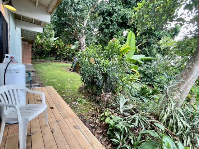 81-1010 St John's Road Kealakekua, HI 96750 - Photo 18 of 30 a view of backyard with seating space