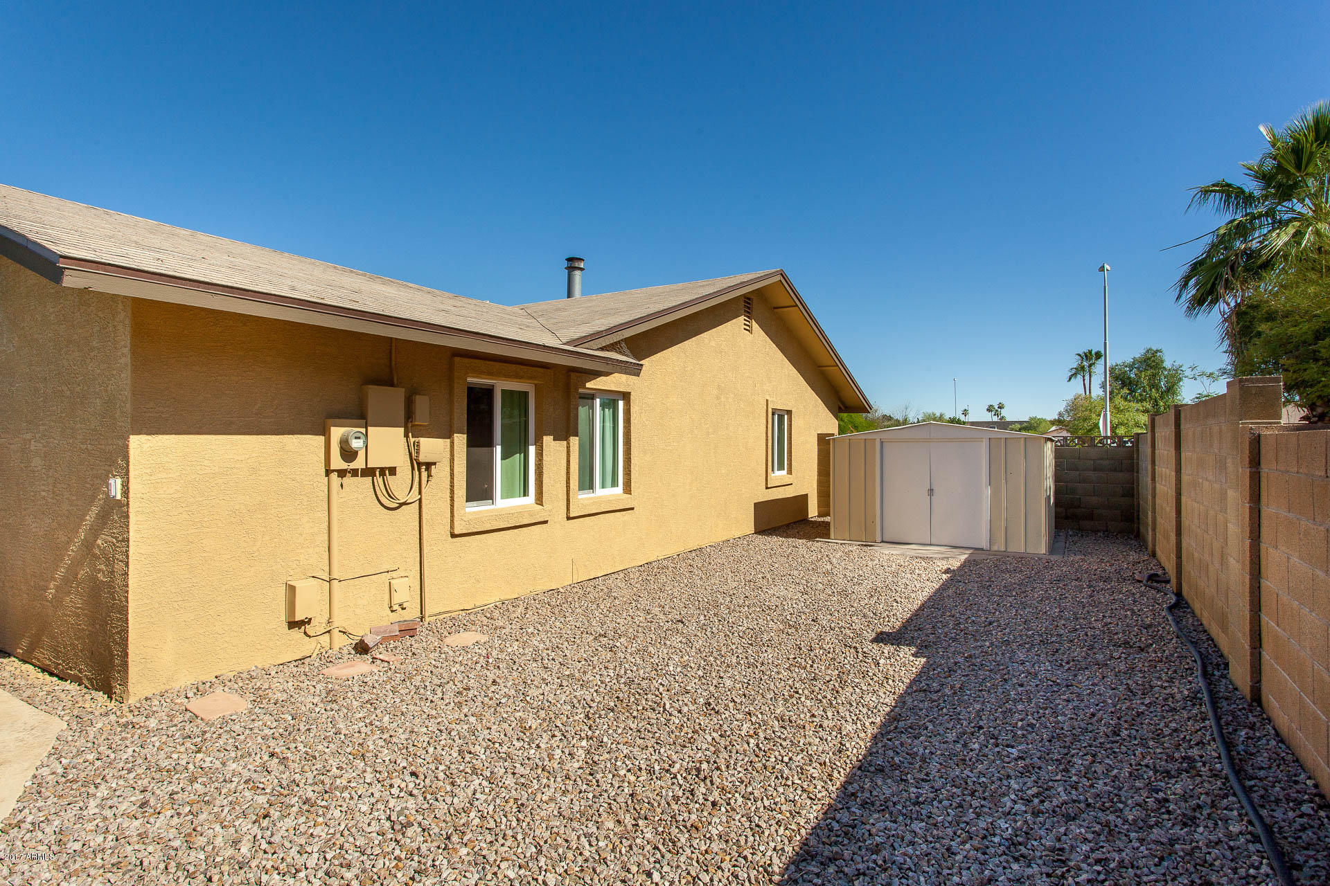 1079 East Carson Drive Tempe, AZ 85282 - Photo 17 of 18 Side Yard &Shed