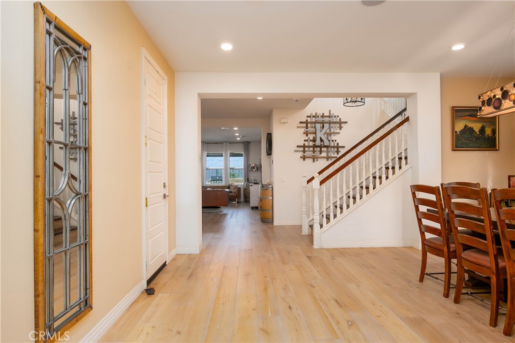 19680 Griffith Drive Saugus, CA 91350 - Photo 12 of 49 a view of entryway and hall with wooden floor