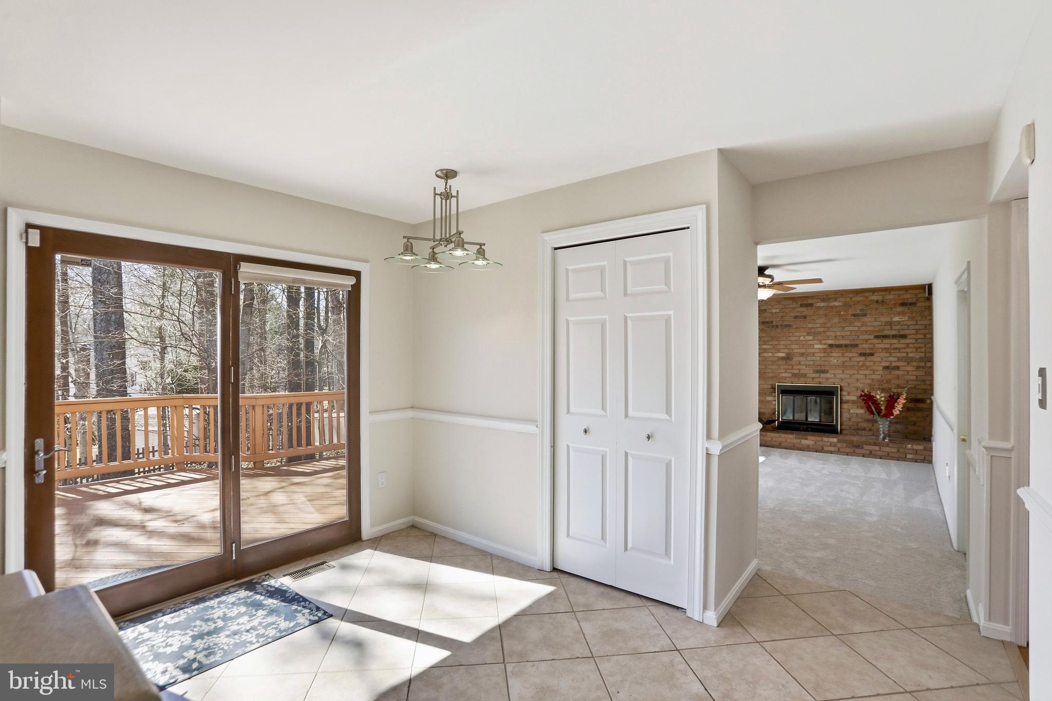 9202 Rockefeller Lane Springfield, VA 22153 - Photo 18 of 38 a view of a room that has a door in it