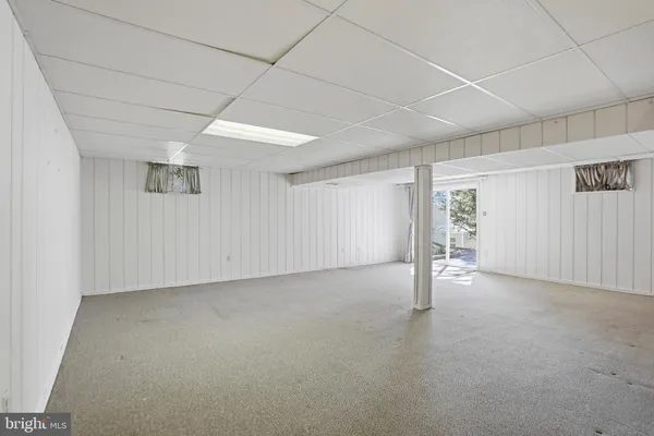 a view of empty room