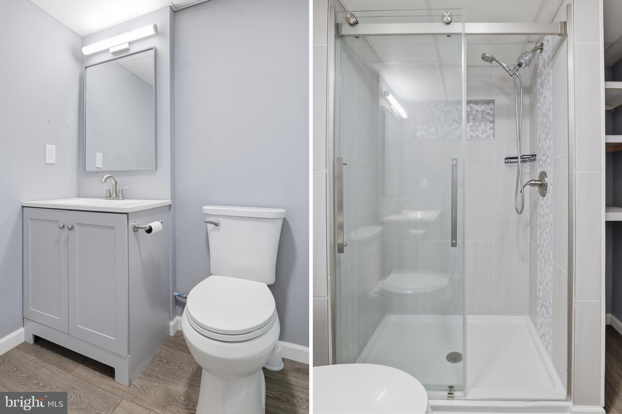 339 Lay Road Delta, PA 17314 - Photo 38 of 60 a bathroom with a toilet and a shower