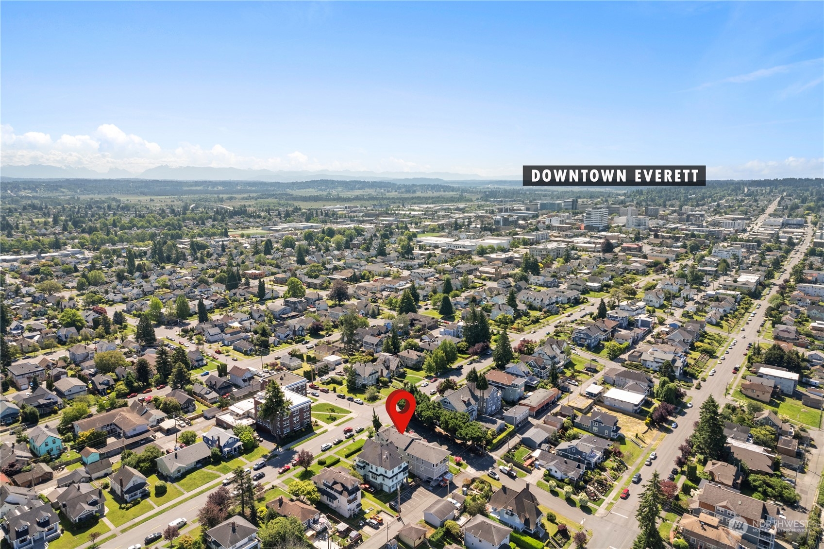 2030 Rucker Avenue, Unit 3 Everett, WA 98201 - Photo 38 of 40 an aerial view of a city