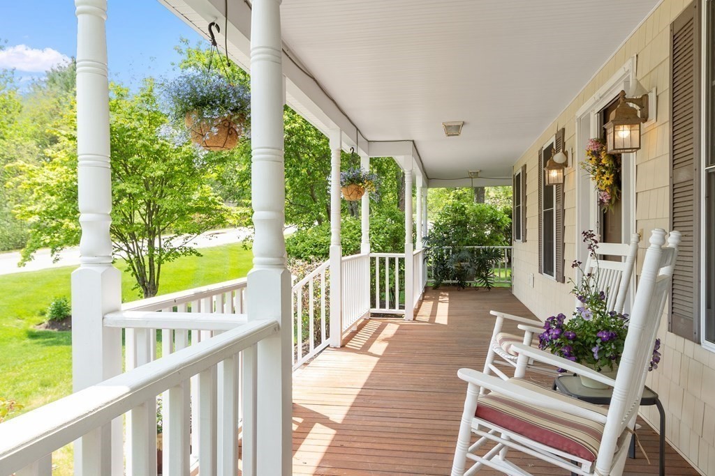 2 Gullane Road Hooksett, NH 03106 - Photo 3 of 27 a view of a balcony with wooden floor