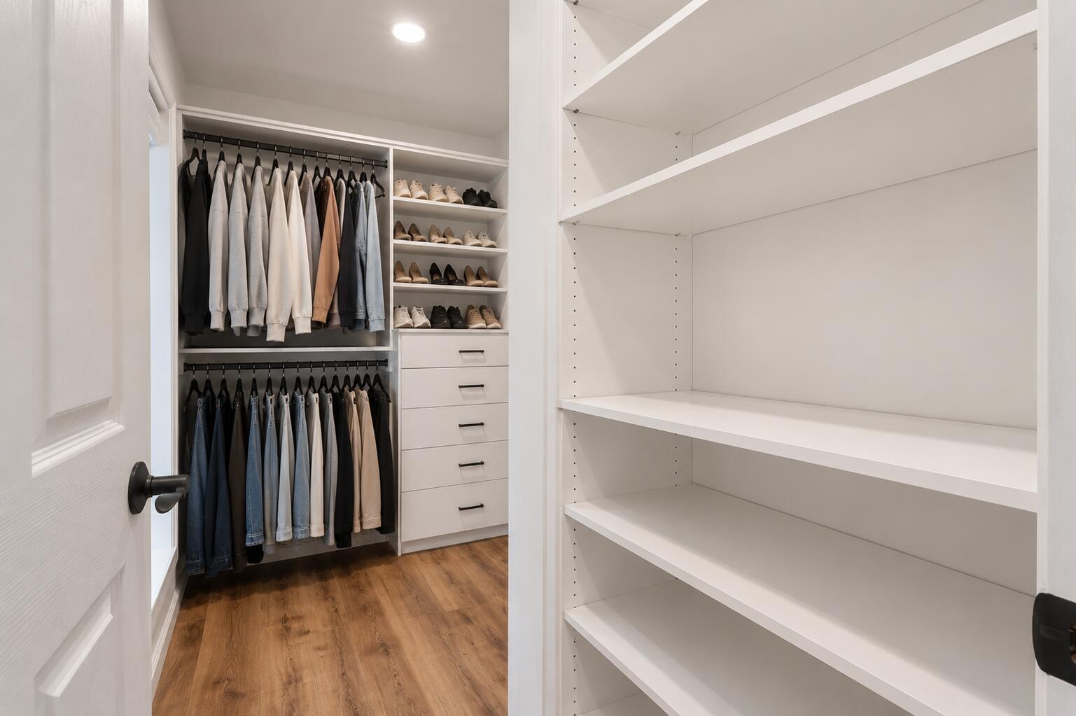 157 Brimstone Road Arundel, ME 04046 - Photo 36 of 85 First-Floor Primary Walk-In Closet