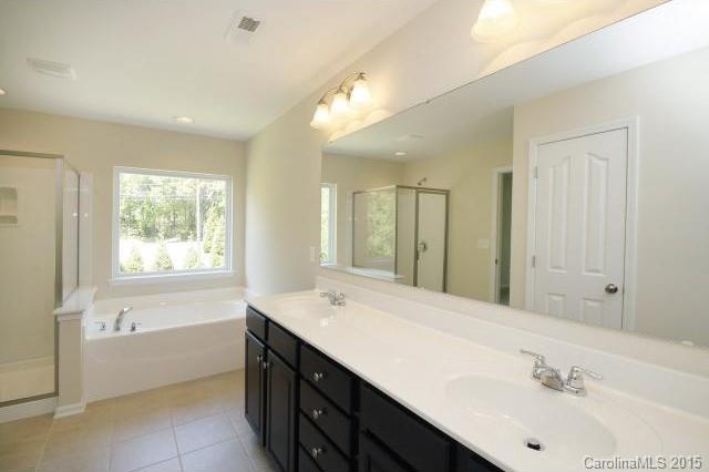 16854 Rudence Court Charlotte, NC 28278 - Photo 15 of 23 a bathroom with a tub sink and mirror