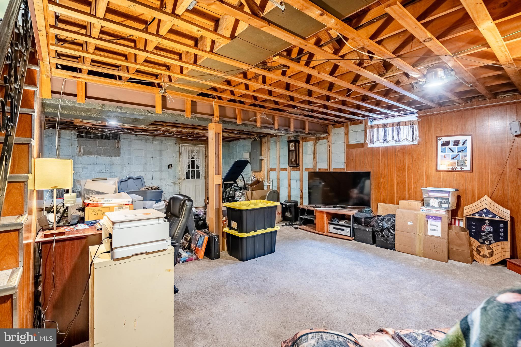 109 Locust Road Morton, PA 19070 - Photo 28 of 33 Partially Finished Basement