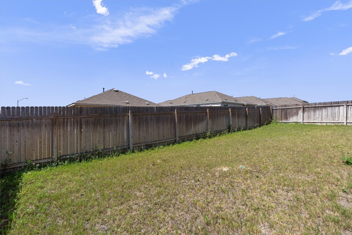3213 Ancira Place Pflugerville, TX 78660 - Photo 30 of 30 a view of a backyard with a tree