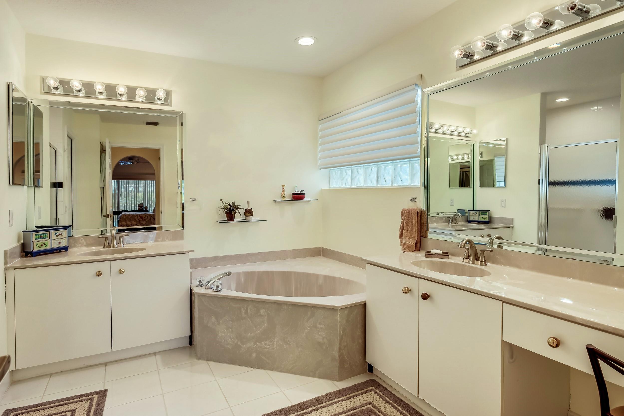 6741 Sun River Road Boynton Beach, FL 33437 - Photo 25 of 57 Master Bath w/dual sinks