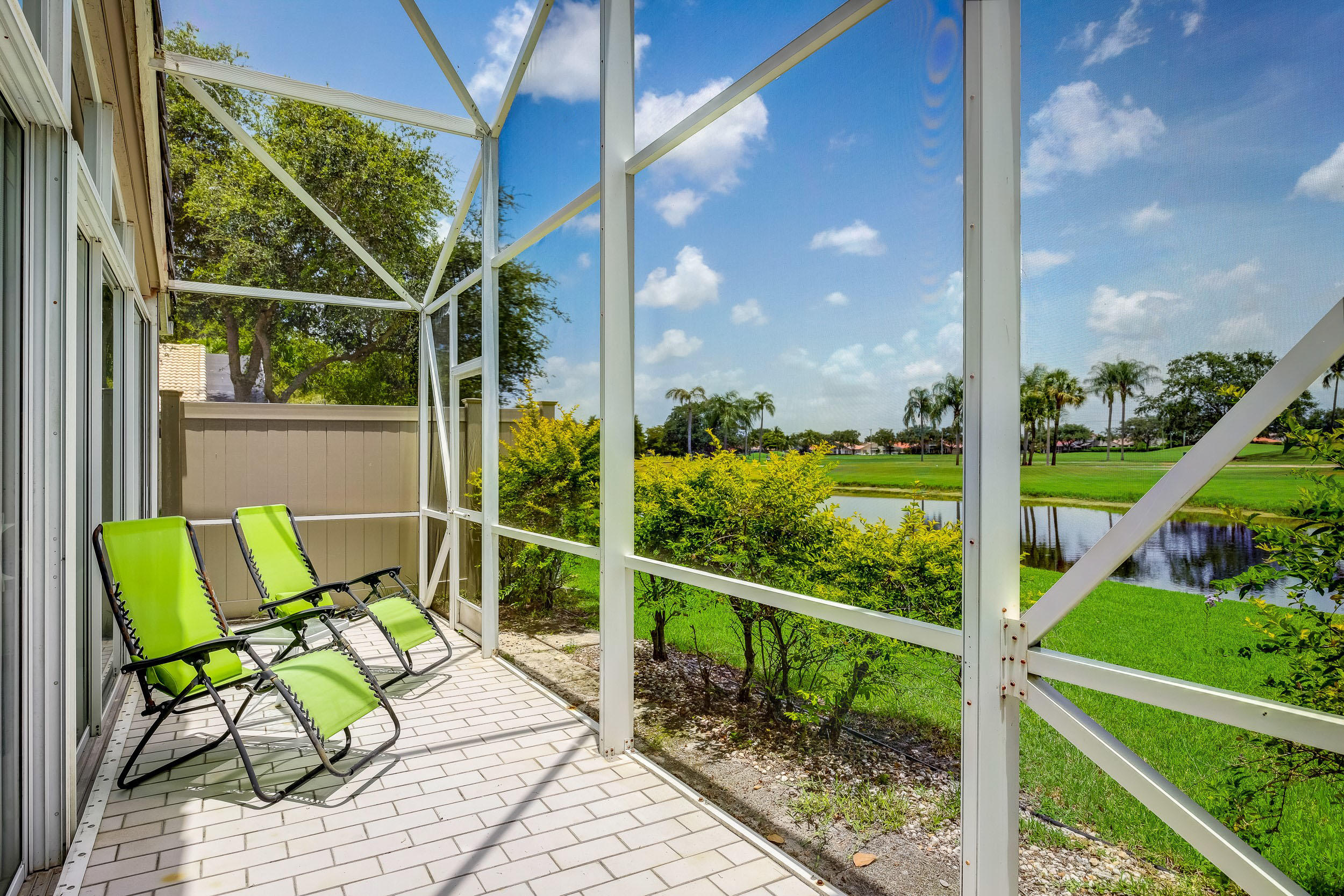 6741 Sun River Road Boynton Beach, FL 33437 - Photo 34 of 57 Screen enclosed patio