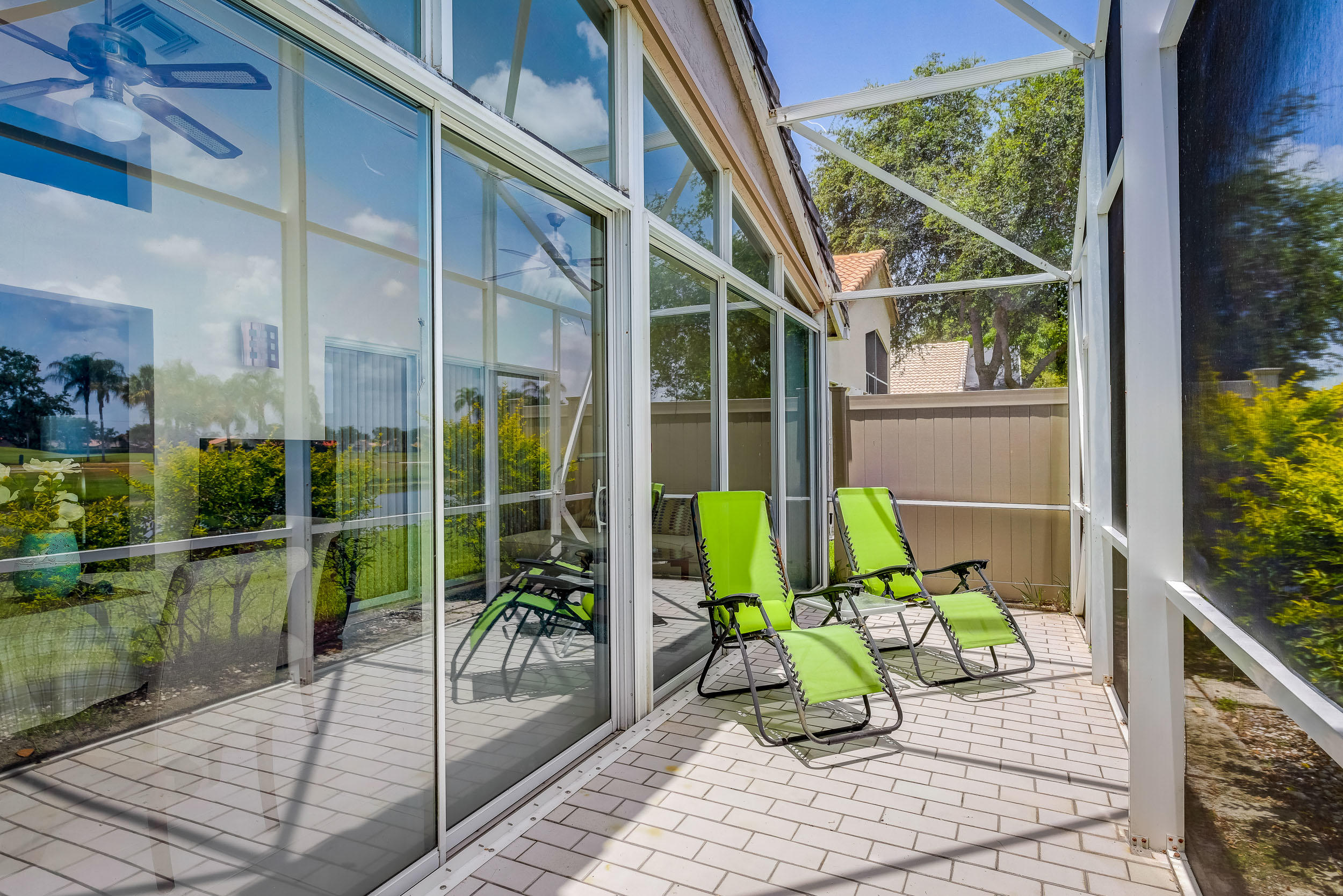 6741 Sun River Road Boynton Beach, FL 33437 - Photo 35 of 57 Another view of screen enclosed patio