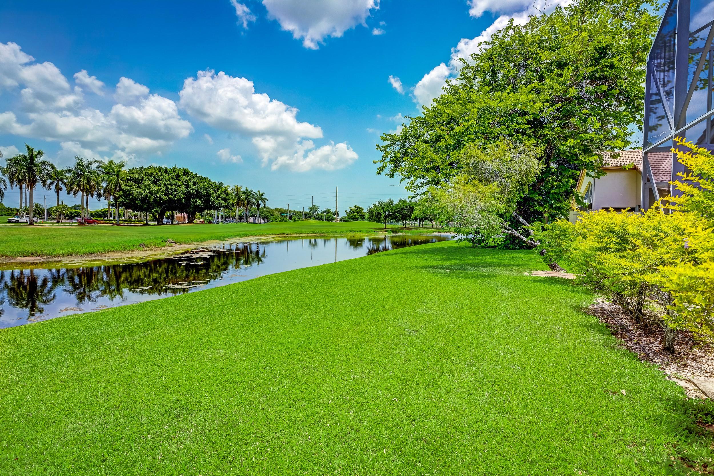 6741 Sun River Road Boynton Beach, FL 33437 - Photo 40 of 57 Views from patio