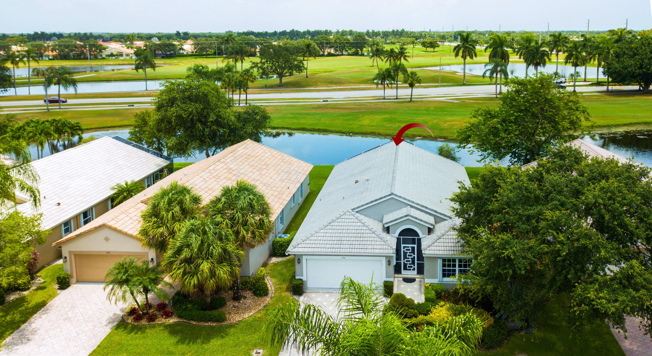 6741 Sun River Road Boynton Beach, FL 33437 - Photo 41 of 57 Aerial