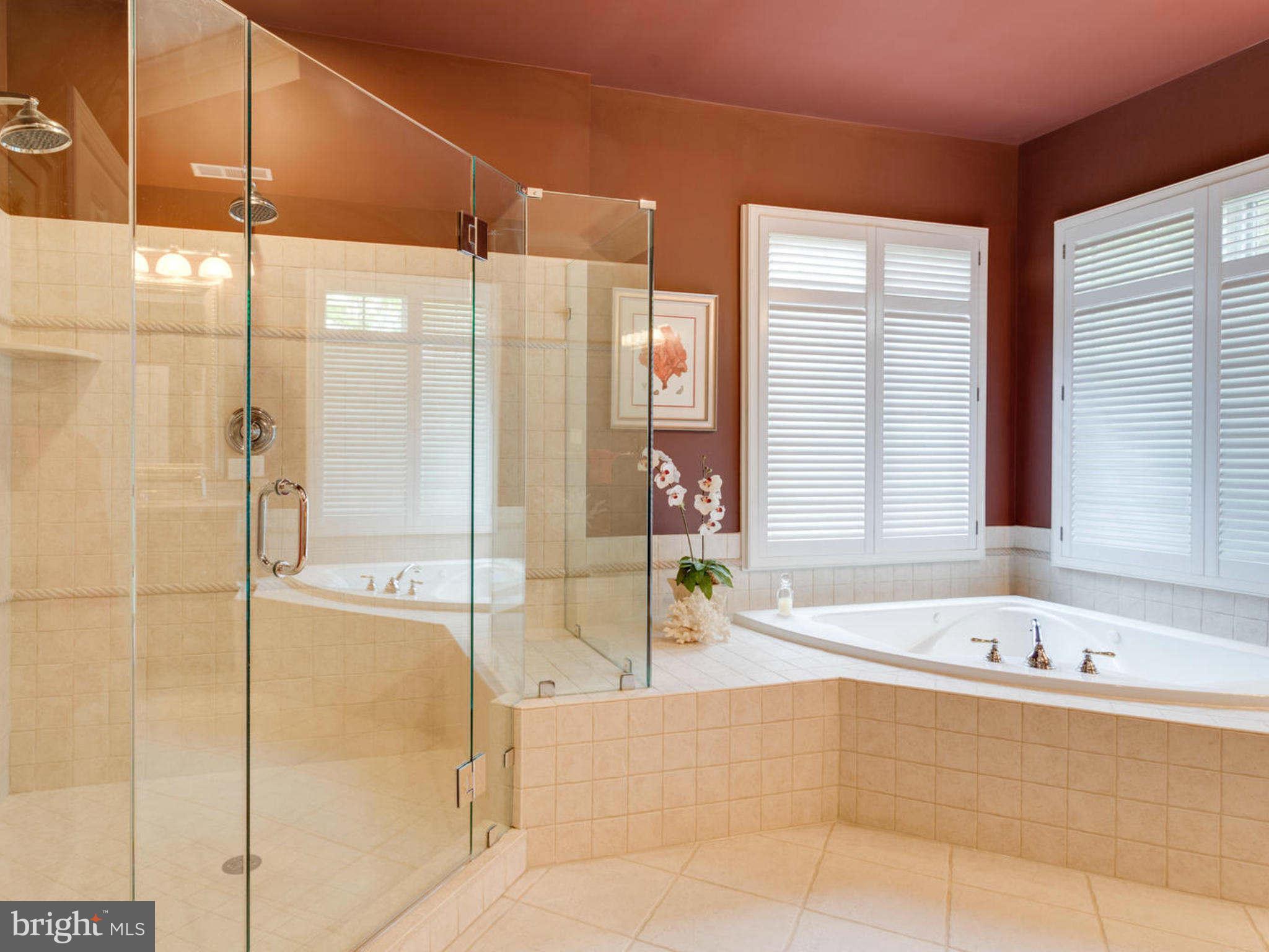 9208 Jones Mill Road Chevy Chase, MD 20815 - Photo 18 of 30 a bathroom with a bathtub and a shower