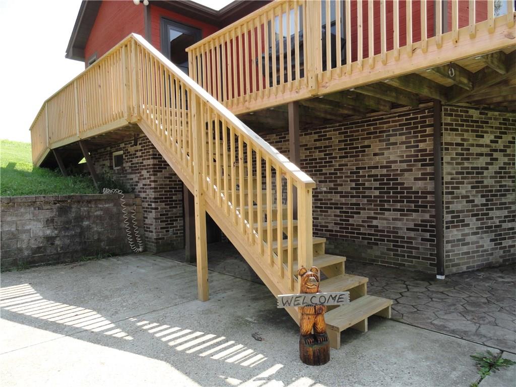 1127 Pine Run Road Apollo, PA 15613 - Photo 3 of 25 New stairs and deck in 2017